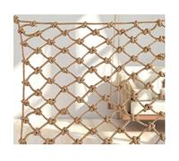 Filet de Corde de Chanvre Filet d'escalade Jardin Arbre Maison Main Courante Clôture Filets de Sécurité pour Enfants Dock Rambarde Filet Décoratif de Protection Filet de Cargaison de Chanvre