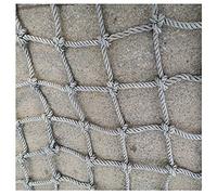 Filet De Corde Escalade Anti-usure Nylon Escalade Adultes Grimper Net Adulte Rock Playground Tree Net Filets Extérieurs Pour Maille Corde Tissée Intérieure Filet(10mm*8cm,1X7m/3.3X22.97ft)