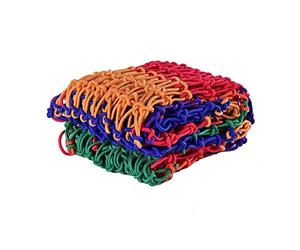 Filet De Corde Escalade pour Garde-Corps intérieurs escaliers Aire de Jeux Filet d'escalade Filet Corde Pont De Singe Filet Protection Enfant d'escalade sécurité Diamètre 8mm espacement 10cm 1x3m