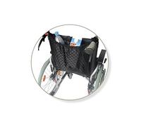 Filet de courses avec doublure Noir, Accessoires de fauteuil roulant