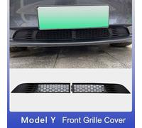 Filet De Couverture De Calandre De Pare-Chocs Inférieur Pour Les Placements,Protecteur D'autocollant D'entrée D'air Avant,Anti-Poussière,Anti-Insectes,Accessoires De Voiture,Modèle - Type For Model Y