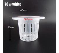 Filet De Culture De Plantes, 10 Pièces, Pots De Pépinière, Colonisation Hydroponique, Tasse En Maille, Plante Végétale, Serre Sans Sol, Support De Panier En Plastique F2.No.70