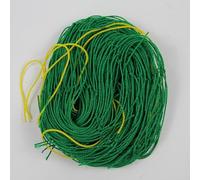 Filet de culture en polyéthylène avec maille de 10 x 10 cm pour soutenir les légumes et les fruits grimpants dans les jardins extérieurs (2,7 x 1,8 m)