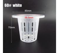 Filet De Culture Hydroponique Pour Plantes, Pots De Pépinière, Tasse À Mailles De Colonisation, Légumes, Sans Sol, Serre, Support De Panier En Plastique, 10 Pièces.No.60