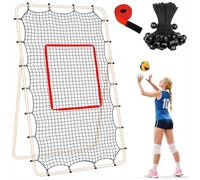 Filet de de Volley-Ball 2,1 X 1,2 Mètres Léger Et Résistant