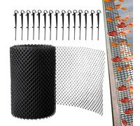 Filet de drainage pour fossé - Filet de protection pour fossé de jardin, polyvalent pour feuilles et débris | Filet de protection de drainage pour allée de ferme