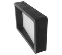 Filet de Filtre D’aquarium de Remplacement 150 Mailles en Plastique Noir | Format 29, 5x19, 5x4cm, Ajustement, pour Pompe et Bac, Grille Anti-débris