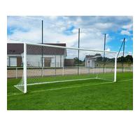 Powershot Stadium Hexagonal Football Net 4 Mm Blanc 7.32 x 2.44 x 2 m