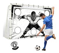 Filet de football - d'entraînement avec précision de 110,24 pouces | Portable pour frapper le but pour les entraînements de football | Améliore l'accessoire pour l'entraînement au football