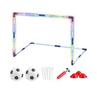 Filet de football pliable pour enfants | Filet de football pliable pour enfants - Écran de but de football portable pour aire de jeux intérieure, plage, entraînement, terrain, gym, jeux de rue