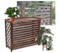 Filet De Garde-corps De Climatisation Extérieure, Coque De Poubelle Cachée, Support De Climatisation De Terrasse De Jardin, Support De Décoration De Jardin, Présentoir De Plantes De Balcon (Size : 12