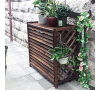 Filet De Garde-corps De Climatisation Extérieure, Coque De Poubelle Cachée, Support De Climatisation De Terrasse De Jardin, Support De Décoration De Jardin, Présentoir De Plantes De Balcon (Size : 12