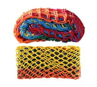 Filet de Garde de Rampe pour Enfant/Animal de Compagnie, Filet De Sécurité,Filet D'escalier en Polyester,Filet De Grille De Décoration De Terrasse Extérieure,Filet D'isolation(1.5x4M,Multicolored)