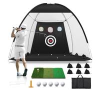 Filet de Golf : 3 x 2,1 m - Filet d'entraînement au Golf avec Cible en Nylon pour réduire Le Bruit