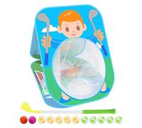 Filet De Golf De Conduite - Ensemble D'înement dans Le Jardin, Aide À La Frappe Intérieure Et Extérieure | Prise en Charge du Swing pour Le Scénario De Pratique dans Le Garage À Domicile, L'