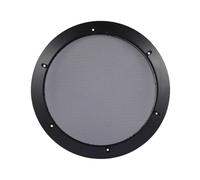 Filet de haut-parleur pour différents modèles, cadre en plastique avec boîtier en maille d'acier (noir)