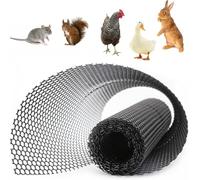 Filet de jardin Clôture for volailles for poussins Panneaux treillis en plastique for oiseaux/rennes/écureuils Plantes potagères et arbres fruitiers(2x5m)
