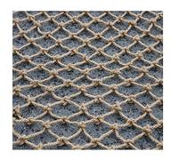 Filet de jardin en jute naturel respectueux de l'environnement pour balcon et balustrade d'escalier, solide protection contre les oiseaux et support de plantes, parfait pour le jardinage extérieur et