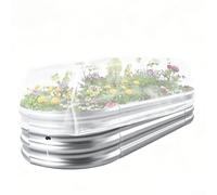 Filet de jardin en maille fine avec cordon de serrage pour plantes - Barrière en nylon léger - Protection contre les oiseaux et les insectes pour légumes - 130 x 80 x 55 cm