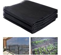 Filet de jardin en mailles renforcées - 3 x 10 m PPT Nano Bird Net Barrier, filet anti-insectes pour plantes d'extérieur, légumes,