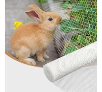 Filet de Jardin pour gouttière, Protection Contre Les Feuilles, récupérateur de Feuilles, 1,5 m x 26 m, Grille en Plastique, Mailles de 1,8 cm, Filet pour Arbres et Oiseaux, soluti