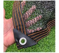 Filet de jardin pour serre - Protection UV 40 % avec œillets - Taille 5 x 10 m - Idéal pour protéger le jardin et les fleurs