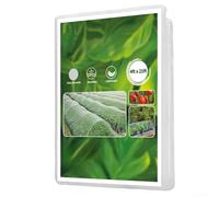Filet de jardin transparent en maille fine pour protéger les plantes contre les insectes et les oiseaux sur les légumes, les fruits, les fleurs (3 m x 6 m)