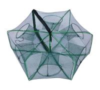 Filet de lancement de crevettes - Piège à pêche pliable portable - Piège à poissons pliable portable multifonction pour attraper de petits poissons, crevettes, etc