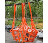 Filet De Levage À Élingue - Filet De Levage Plat en Nylon, Filets De Chargement Élastique Robuste pour Moto, Sangles De Fixation De Chargement en Toile(1.5 X 1.5M/Mesh 10cm/Load 1t)