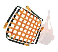 Filet De Levage À Élingue - Filet De Levage pour Palan, Filets De Levages Suspendu pour Bagages, Sangles De Manutention, Sangles De Sécurité pour Filets De Levages(2 X 2M/Mesh 15cm/Load 2.5t)