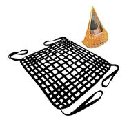 Filet De Levage À Élingue - Filets De Levage De Cargaison, Filet De Levage en Polyester, Filet De Sécurité, Sangles De Levage, Sac De Levage(1.5 X 1.5M/Mesh 10cm/Load 2t)