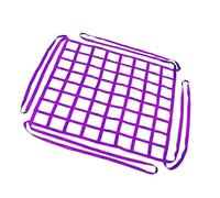 Filet De Levage À Élingue - Filets D'élingue Plats en Polyester, Filets D'élingue en Nylon pour Chargement, Filet De Levage À Corde, Filete pour Wagons/camions(1 X 1M/Mesh 10cm/Load 2t)