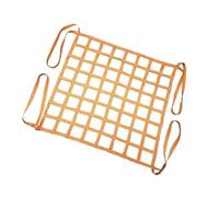 Filet De Levage À Élingue - Filets Plats en Nylon, Filets De Levage De Cargaison, Sangles De Manutention Robustes Et Résistantes(1.5 X 1.5M/Mesh 10cm/Load 1t)