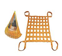 Filet De Levage De Cargaison Plat - Sangles De Filet De Levage, Clôtures Décoratives Sangles De Filet De Levage De Sécurité, Filet D'escalade, Filet De Sécurité D'escalier ( Size : 1 X 1M/Mesh 10cm/Lo