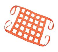 Filet de levage de charge : filets de sécurité de levage haute résistance de 1 x 1 m, support de charge en polyester haute résistance, élingue de charge élastique, levage industriel de 300 kg