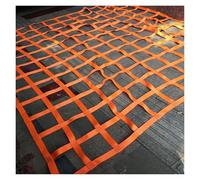 Filet de Levage de Charge Robuste avec Sangles - Élingue en Nylon 1 x 1 m, Maille de 10 cm, capacité de 2 tonnes - Solution de Transport sûre et fiable pour camions, manutention sécurisée et