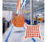 Filet De Levage De Charge Ultra-résistant Aux Déchirures, En Polyester De 1 à 4 M Avec Sangles Renforcées Pour Le Chargement Et Le Déchargement - Durable Et Fiable One Color 2.5x2.5m-2ton/4409lbs-15cm