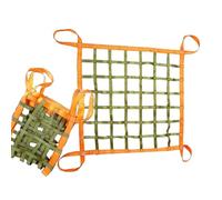 Filet de Levage de Charges, Filet Suspendu pour gréement de Construction, déplacement, remorquage, Levage, équipement de Travail(1 X 1M/Mesh 10cm/Load 500kg)