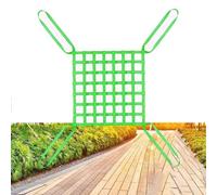 Filet de Levage de Charges, Filet Suspendu pour gréement de Construction, déplacement, remorquage, Levage, équipement de Travail(1.5 X 1.5M/Mesh 10cm/Load 500kg)
