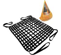 Filet de Levage de Fret À Élingues, Filet de Levage En Fibre Pour Le Chargement Et Le Déchargement de Marchandises, Le Remorquage Et Le Levage de Construction/Color/3 * 3.0M/Mesh 15Cm/Load 1T
