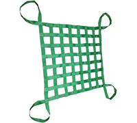 Filet de levage en polyester durable - Filets de corde robustes for la manutention des marchandises et des équipements(1.5 X 1.5M/Mesh 10cm/Load 1t)