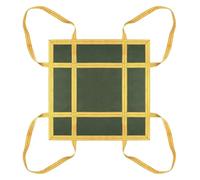 Filet de Levage en Toile Robuste - 1 m x 1 m, poignée renforcée for la Construction, la logistique et Le Transport, capacité de Charge de 1,2 à 1,5 t, matériau antidérapant.(150X150CM)