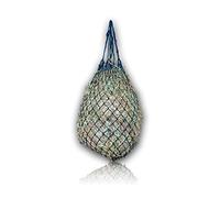 Filet de levage extra large pour chevaux - Maille de 5 cm x 5 cm - Alimentation adaptée à l'espèce - Améliore la digestion - Sac de nourriture pour poneys - Jeunes, chevaux, chèvres - Noir