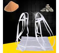 Filet de Levage Filet de Levage pour Élingues de Chantier, Sangles de Levage, Filet de Chargement pour Remorque, Sangle de Chargement Multifonction(Loop L1.4m(4.6'),1.2x1.2m(3.9x3.9'))