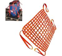 Filet de Levage, Filet de sécurité Robuste et résistant aux déchirures, for Benne Camion, for Chantier, gréement, déplacement, remorquage, Levage(2X2M/Mesh 15cm/Load 2t)