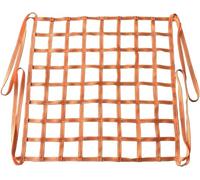Filet de Levage Pour Charges Lourdes, Filet de Chargement Pour Camionnette, Filet de Levage Plat En Polyester, Filet Carré, Ceinture de Sécurité Résistante Aux Déchirures/Color/1 * 1M/Mesh 10Cm/Load