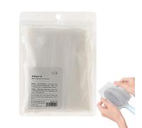 Filet de nettoyage pour peigne à cheveux, 50 filets d'épilation, outils d'épilation portables, filet de protection pour enlever la poussière des cheveux