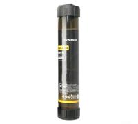 Filet de pêche blanc en maille PVC soluble pour pêche à la carpe - 25 mm, 37 mm, 44 mm de largeur et 5 m de long - Structure de point solide pour toutes les saisons - Accessoire de pêche (25 mm)