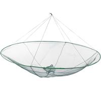 Filet de pêche circulaire pliable 150cm Filet en nylon haute résistance Cage à crevettes flottante