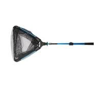Filet de pêche compact avec cadre en aluminium léger - Pochettes de rangement pour pêche triangulaire en eau douce et salée